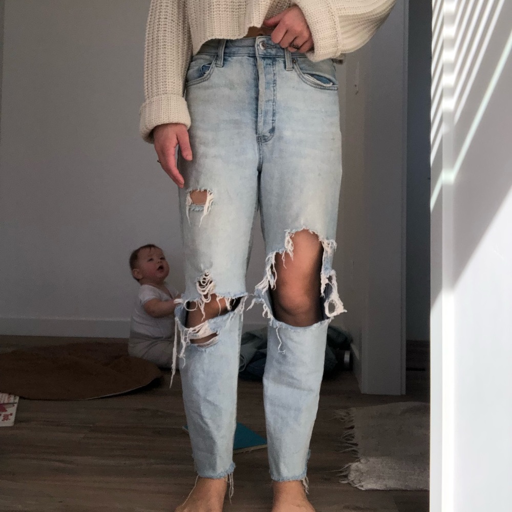 Wild Fable High Rise Mom Jeans